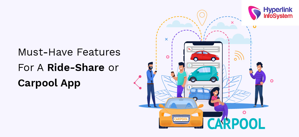 MustHave Features For A RideShare Or Carpool App
