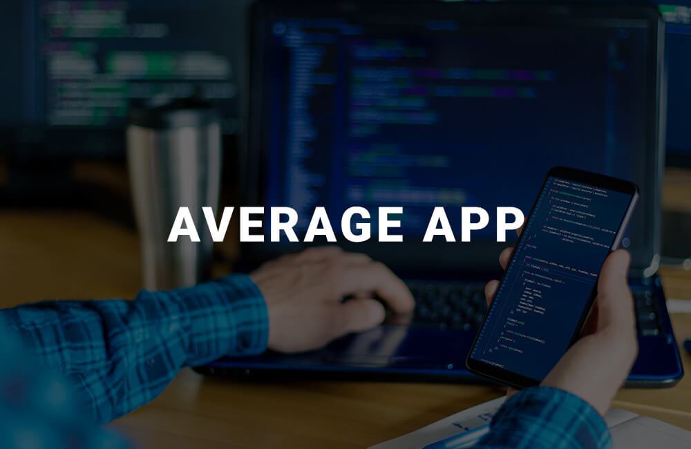 average app development cost