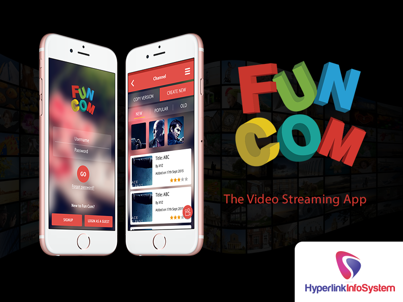 funcom video streaming app