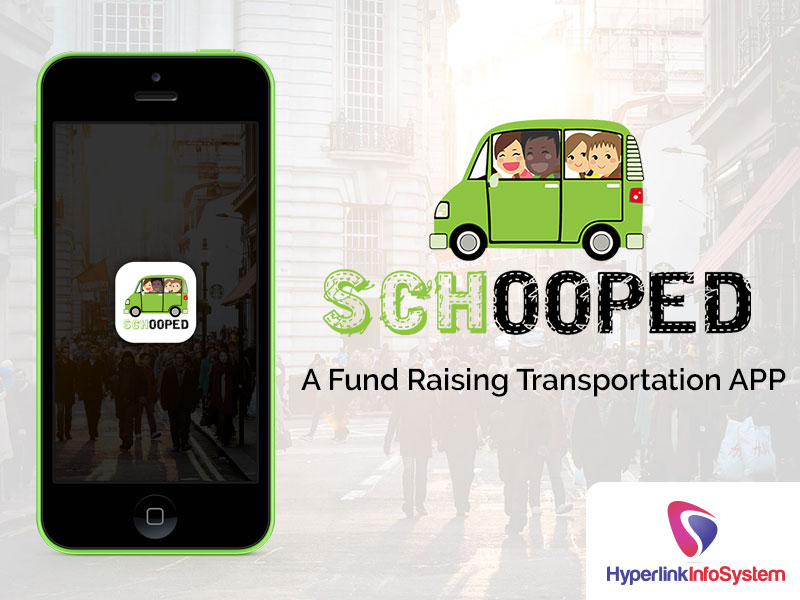 schooped a fund raising transportation app