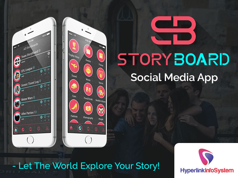 story board social media app