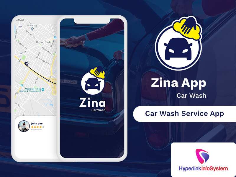 zina car wash service app